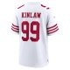 Men's San Francisco 49ers Javon Kinlaw Nike White Player Game Jersey