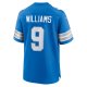 Men's Detroit Lions Jameson Williams Nike Blue Game Jersey