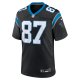 Men's Carolina Panthers Matt Landers Nike Black Game Jersey