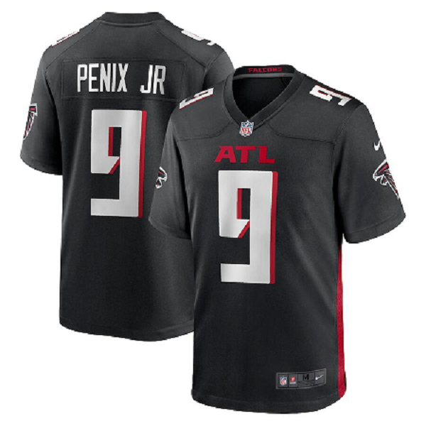 Men's Atlanta Falcons #9 Michael Penix Jr.Nike Black 2024 NFL Draft First Round Pick Player Limited Jersey