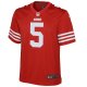 Youth San Francisco 49ers Trey Lance Nike Scarlet Game Jersey