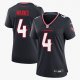 Women's Houston Texans Woody Marks Nike Navy Team Game Jersey