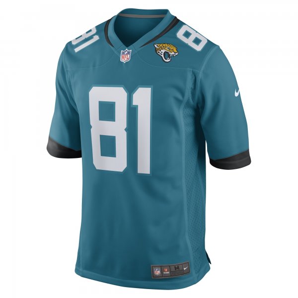 Men's Jacksonville Jaguars Seth Williams Nike Teal Game Player Jersey