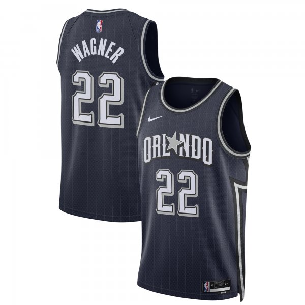 Unisex Orlando Magic Franz Wagner Nike Navy 2023/24 Swingman Jersey - City Edition