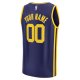 Youth Golden State Warriors  Fanatics Navy Fast Break Replica Custom Jersey - Statement Edition