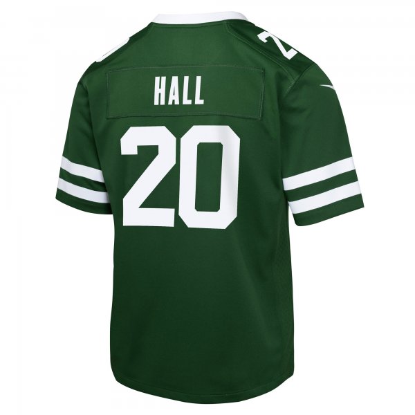 Youth New York Jets Breece Hall Nike Legacy Green Game Jersey