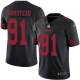 Men's Nike San Francisco 49ers #91 Arik Armstead Black Stitched NFL Limited Rush Jersey