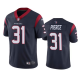 Men's Houston Texans #31 Dameon Pierce Navy Vapor Limited NFL Jersey