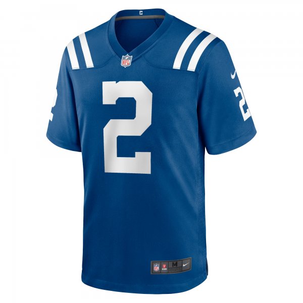 Youth Indianapolis Colts Carson Wentz Nike Royal Game Jersey