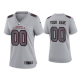 Women's Arizona Cardinals Custom Gray Atmosphere Fashion Game Jersey