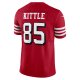 Men's San Francisco 49ers George Kittle Nike Scarlet Vapor F.U.S.E. Limited Jersey