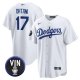 Men's Los Angeles Dodgers #17 Shohei Ohtani Nike White MLB Cool Base Jersey