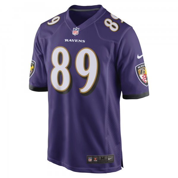 Men's Baltimore Ravens Mark Andrews Nike Purple Game Team Jersey