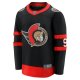 Men's Ottawa Senators Josh Norris Fanatics Black Home Breakaway Jersey