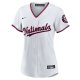 Women's Washington Nationals Nike White Replica Custom Jersey