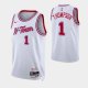 2023-24 City Edition Houston Rockets #1 Amen Thompson White Swingman Jersey