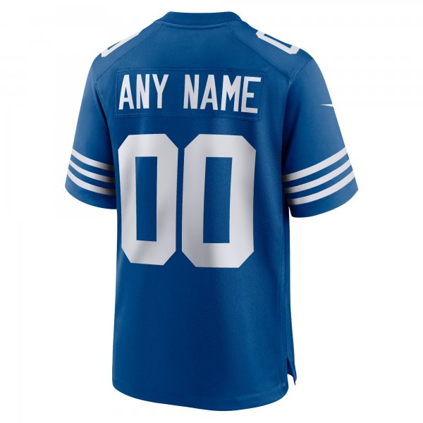 Men's Indianapolis Colts Nike Royal Alternate Custom Jersey