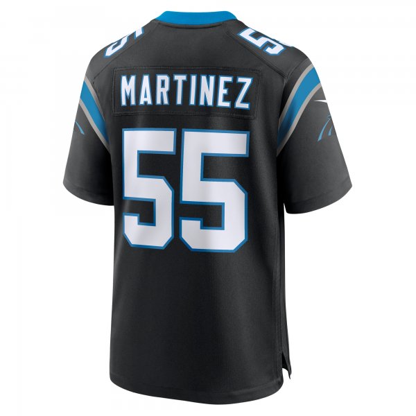 Men's Carolina Panthers Blake Martinez Nike  Black  Game Jersey