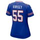 Women's Buffalo Bills Christian Kirksey Nike  Royal Team Game Jersey