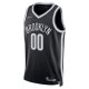 Men's Brooklyn Nets Nike Black 2021/22 Diamond Swingman Custom Jersey - Icon Edition