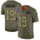 Minnesota Vikings #19 Adam Thielen Olive/Camo Men's Stitched NFL Limited 2019 Salute To Service Jersey