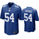 New York Giants Blake Martinez Game Jersey Royal