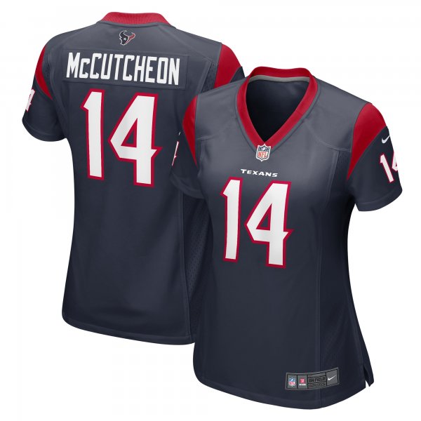 Women's Houston Texans Lance McCutcheon Nike  Navy Team Game Jersey