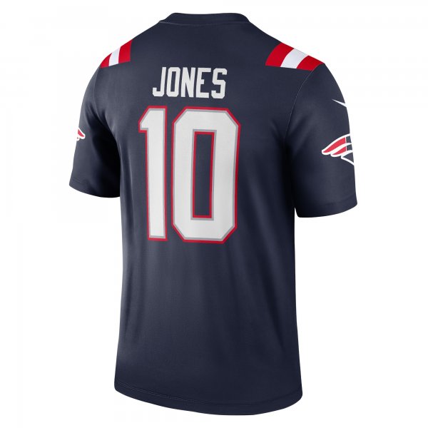 Men's New England Patriots Mac Jones Nike Navy Legend Jersey