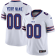 Men's Nike Buffalo Bills Customized White Vapor Untouchable Custom Limited NFL Jersey