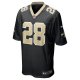 Men's New Orleans Saints Rejzohn Wright Nike  Black  Game Jersey