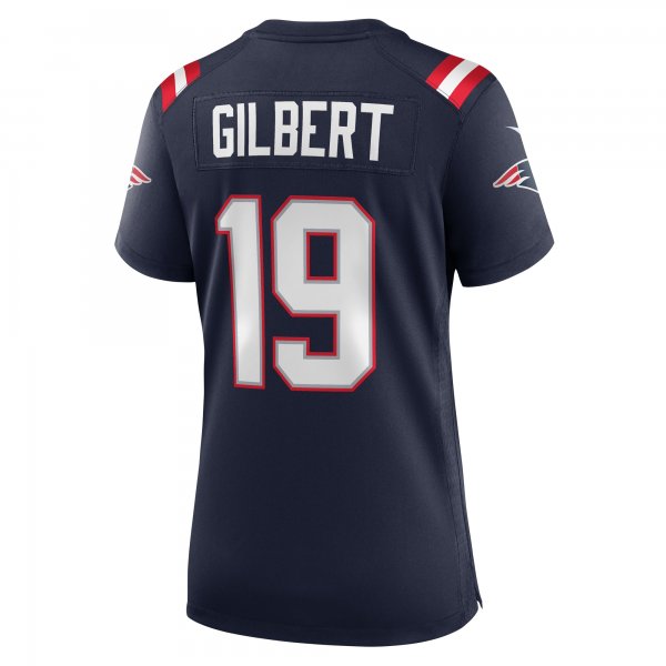 Women's New England Patriots Garrett Gilbert Nike Navy Home Game Player Jersey