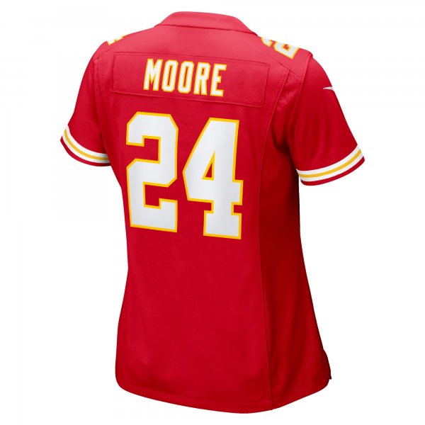 Women's Kansas City Chiefs Skyy Moore Nike Red Game Player Jersey