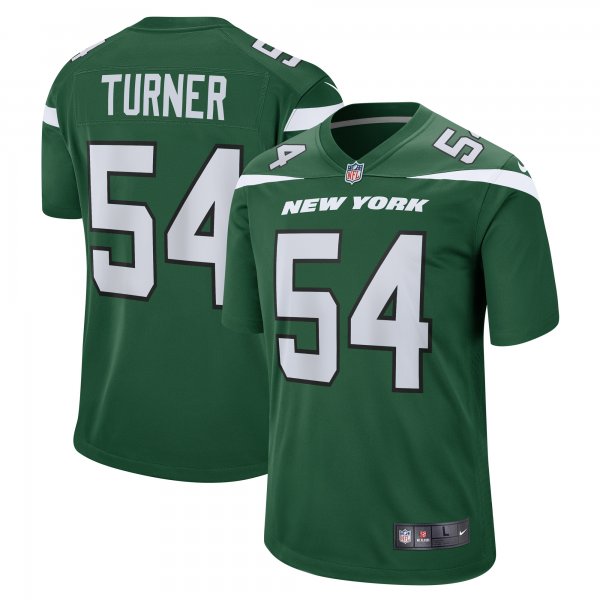 Men's New York Jets Billy Turner Nike Gotham Green  Game Jersey