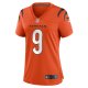 Women's Cincinnati Bengals Joe Burrow Nike Orange Game Jersey