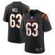 Men's Cincinnati Bengals Trey Hill Nike Black Game Jersey