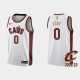 Men's Cleveland Cavaliers #0 Kevin Love 2022-23 Association Edition White Gold is Back NBA Jersey