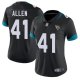 Jacksonville Jaguars #41 Josh Allen Black Team Color Women's Stitched Nike NFL Vapor Untouchable Limited Jersey