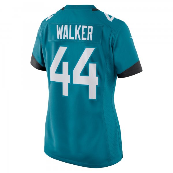 Women's Jacksonville Jaguars Travon Walker Nike Teal Player Jersey