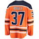 Men's Edmonton Oilers Warren Foegele Fanatics Orange Home Breakaway Player Jersey