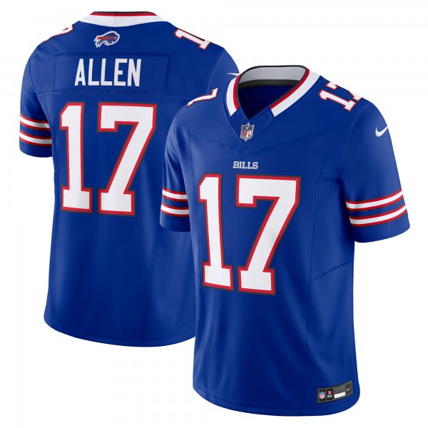 Men's Buffalo Bills Josh Allen Nike Royal Vapor F.U.S.E. Limited Jersey