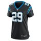 Women's Carolina Panthers D'Shawn Jamison Nike  Black Team Game Jersey