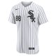 Men's Chicago White Sox Luis Robert Nike White/Black Home Player Jersey