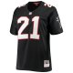 Women's Atlanta Falcons Deion Sanders Mitchell & Ness Black Legacy Replica Team Jersey