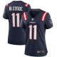 Women's New England Patriots Drew Bledsoe Nike Navy Game Retired Player Jersey