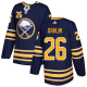 Adidas Buffalo Sabres #26 Rasmus Dahlin Navy Blue Home Stitched NHL Jersey