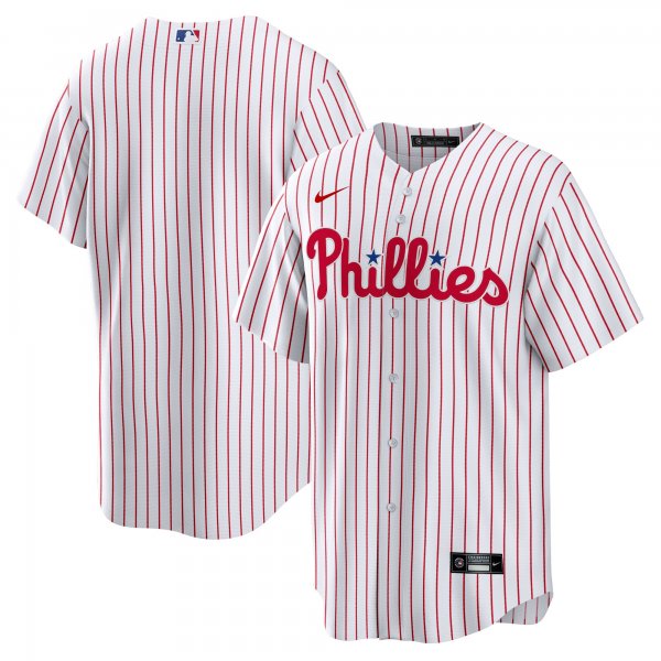 Men's Philadelphia Phillies Nike White Home Replica Team Jersey