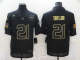 Men's Washington Redskins #21 Sean Taylor Black 2020 Salute To Service Stitched NFL Nike Limited Jersey