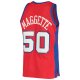 Men's LA Clippers Corey Maggette Mitchell & Ness Red 2001/02 Hardwood Classics Swingman Jersey