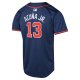 Youth Atlanta Braves Ronald Acu?a Jr. Nike Navy Alternate Limited Player Jersey