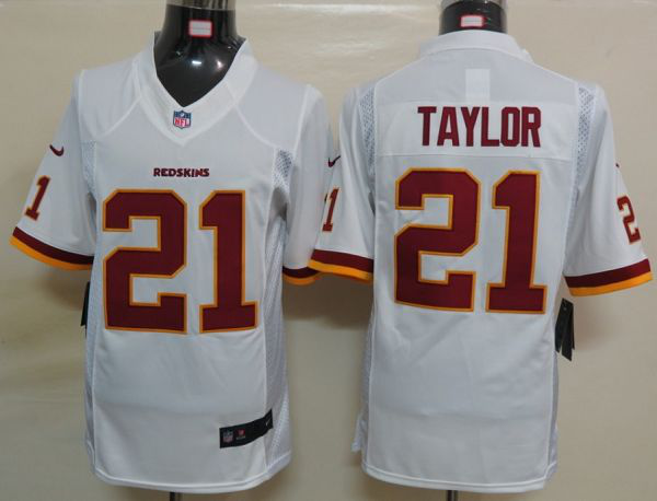 Nike Washington Redskins #21 Sean Taylor White Men's Stitched NFL Limited Jersey